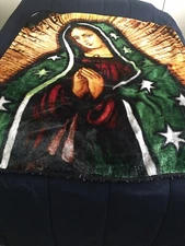 The Northwest Company American Heritage Royal Plush Blessed Mary Raschel Throw 