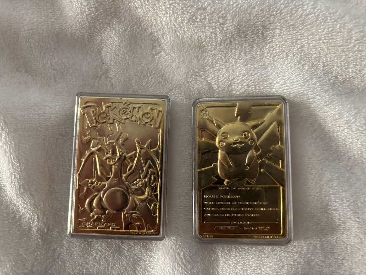 pokemon special edition 23 karat gold plated trading card Pokémon™ Special Edition 23 karat Gold-Plated Trading Cards
