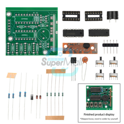 16 Music Sound Box Electronic Module DIY Kit Parts PCB Soldering Practice Kit