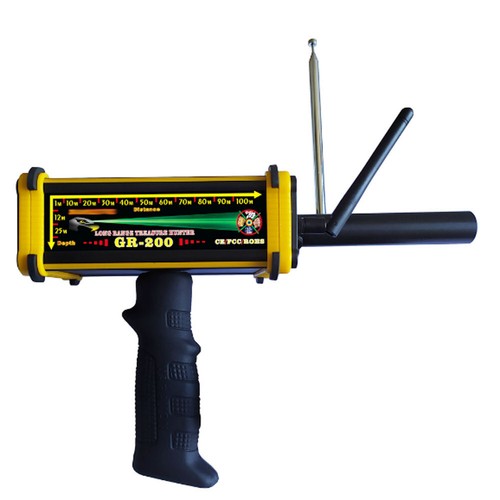 GR-200 Underground Long Range Metal Gold Detector 100m w/3D LED Digital Display - Picture 5 of 6