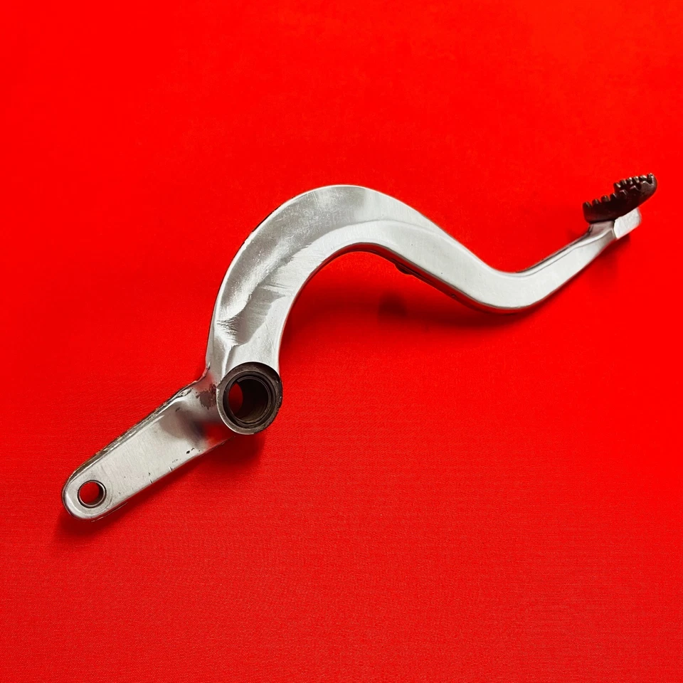 CR85 Rear Brake Lever Pedal Polished Genuine OEM HONDA CR 80 85 R B (1996-2008) - Image 4 of 4