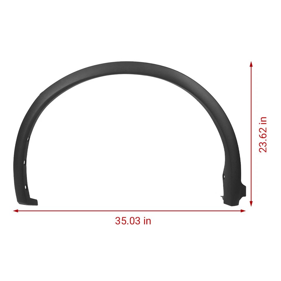 Fits Nissan Murano 2015-2022 Right Rear Wheel Opening Flare Molding 76856-5AA0A Foto 2 de 4