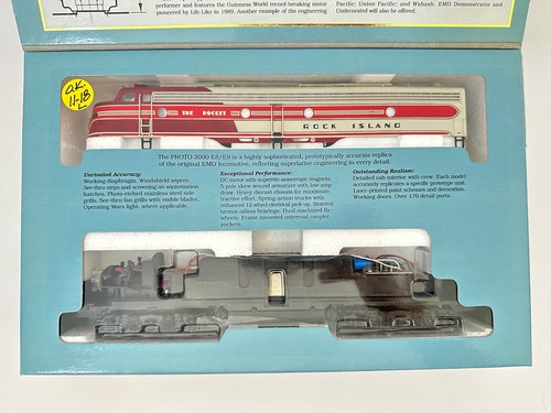 HO Scale Proto 2000 8715 E8/E9 Rock Island Diesellok #654 | Zustand: New