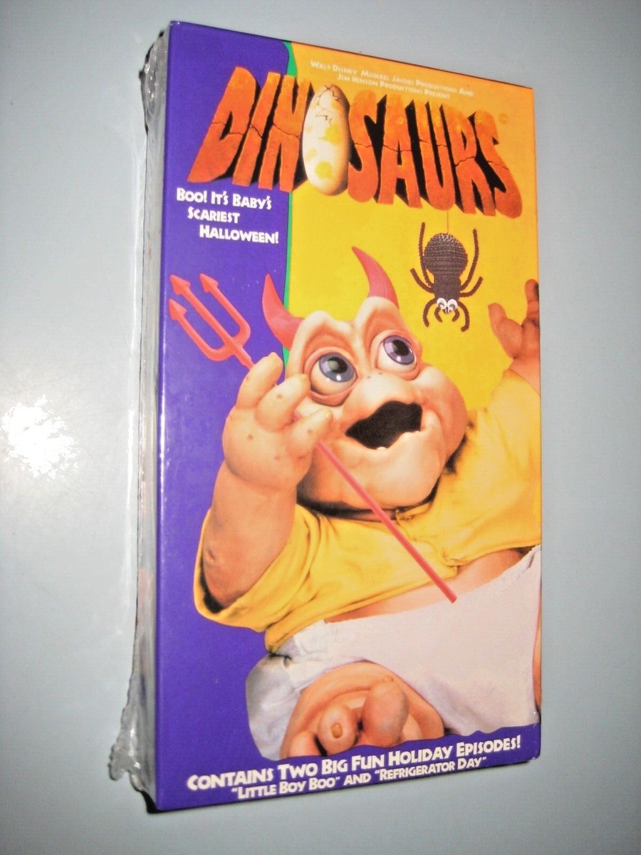 スノボビデオVHS Jim Henson Dinosaurs VHS Tape NEW SEALED Refrigerator Day & Little