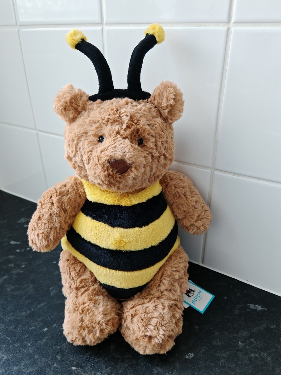 ぬいぐるみ  Bartholomew Bear 'Bumblebee' Bartholomew Bear Bumblebee – Beloved Gift Boutique Inc