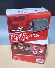 External Speaker For Scanners Whistler WES-350, CB Radios Receivers PAIR NEW