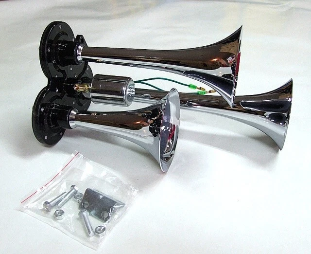 Bocina de aire para camión Daf Scania Volvo Man Mercedes 24v 150db muy fuerte Foto 2 de 2