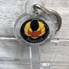 Pontiac Firebird Keychain Vintage Key Chain Ring Latch Fob 70’s 80’s 90’s NOS