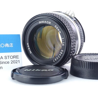 MINT] Nikon Ai-s AIS NIKKOR 50mm f/1.4 MF Standard Prime Lens From