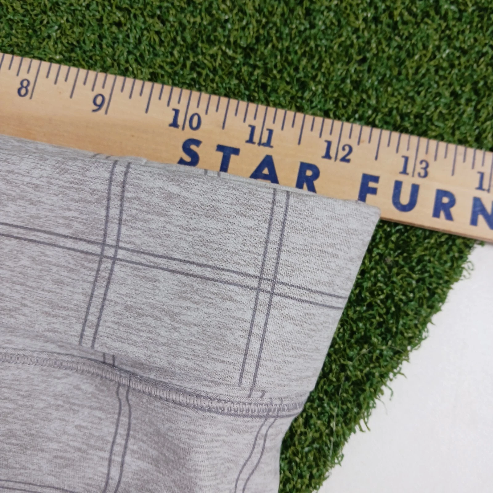 vuori clean elevation clay heather windowpane leggings