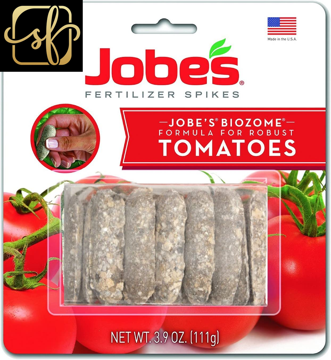 18 Spikes - Jobe'S Fertilizer 06000, Spikes, for All Tomato