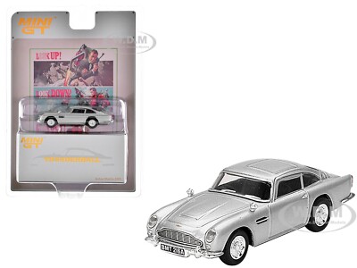 ASTON MARTIN DB5 RHD SILVER JAMES BOND ''THUNDERBALL'' 1/64 BY MINI GT MGT00901