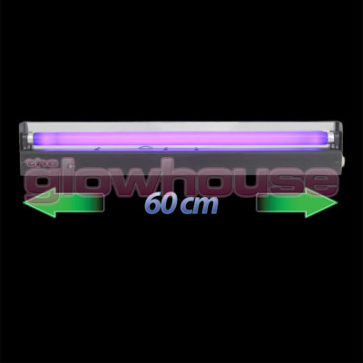 UV Streifen Licht Leuchtstoffröhre Schwarzlichtröhre 60cm Ultraviolett Party DJ Licht
