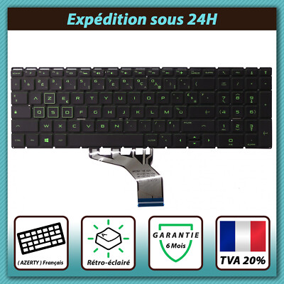 Clavier AZERTY Français Pour HP Pavilion 17-CD0073NF - Rétroéclairé - Neuf En Emballage