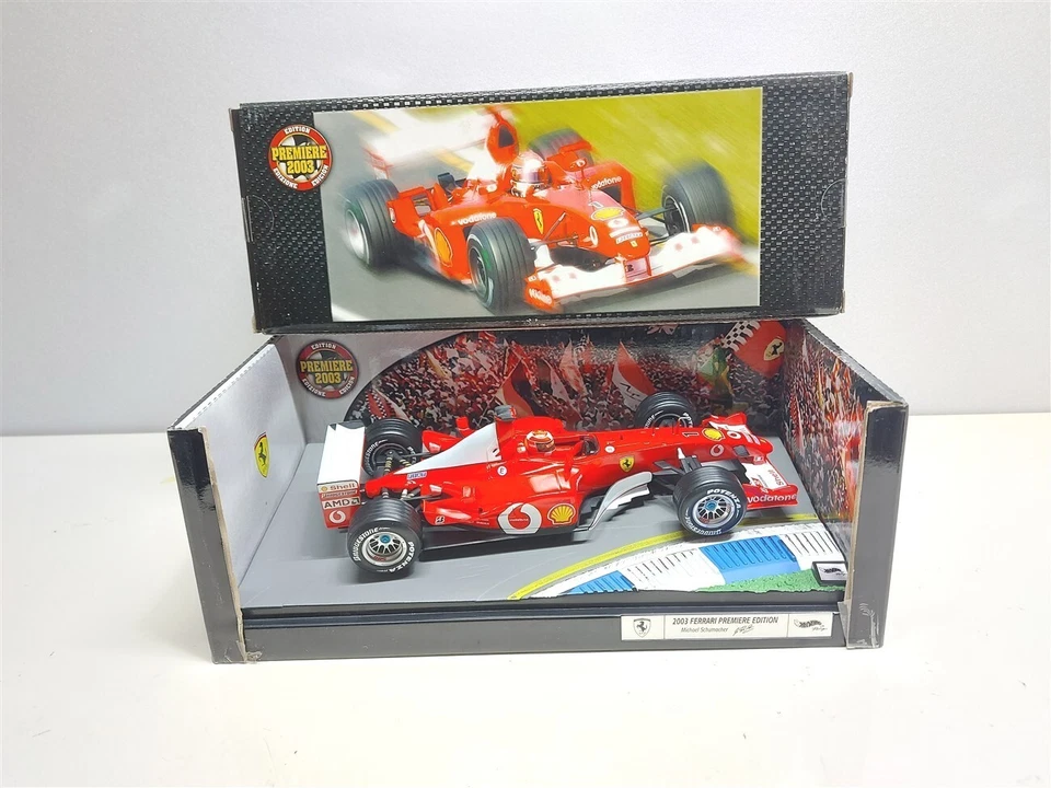 Ferrari F2002 World Champion F1 2002 M. Schumacher - 1/18 Hotwheels B7021 - Immagine 2 di 4