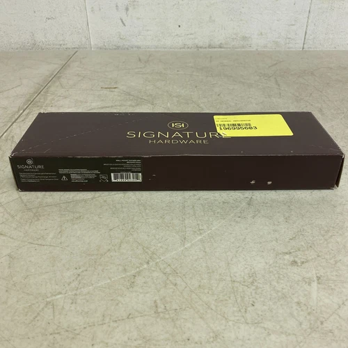 Signature Hardware 12" Shower Arm & Flange Brushed Gold SHRSA123BG - Picture 3 of 15