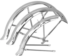 LOWRIDER!  FLARED STANDARD HOLLOW TRIKE CONVERSION KIT FENDER SET ALL SIZES