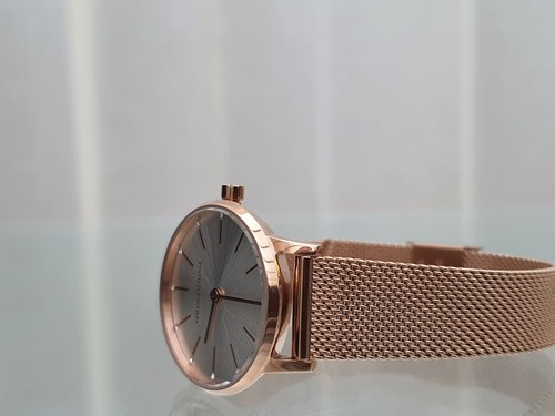 New ARMANI EXCHANGE AX Ladies watch + AX Bracelet RRP£280 Gift Set for Her A42 - Picture 14 of 23