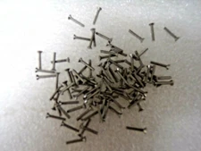 (100pk) Flat Socket Head Cap Screw, #1-72, SS, 18-8, Plain, 1/2" L, RG