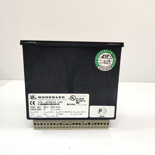 WOODWARD SYNCHRONIZING SYSTEM 5448-893 REV F SPM-D10 - Picture 9 of 9