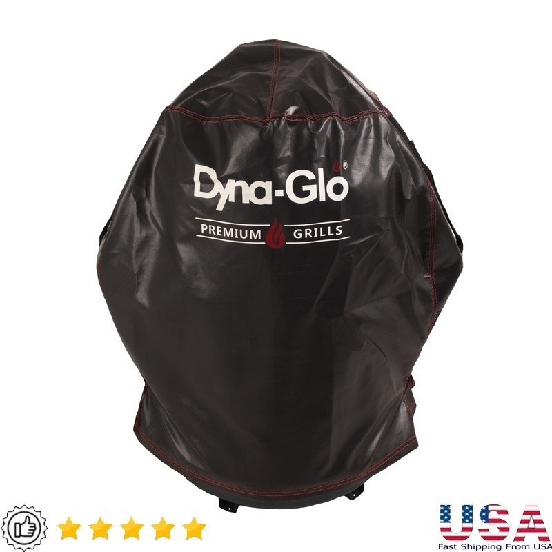 Compact Charcoal Smoker Cover Heavy Duty PVC Waterproof Adju