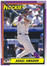 2025 Topps Series 1 - 1990 Topps Baseball Adael Amador #T90-83 (RC)
