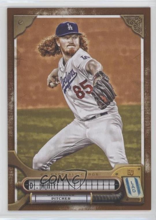 2022 Topps Gypsy Queen Burnt Umber 214/399 Dustin May #29 1d0h
