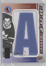2023-24 Upper Deck SP Game Used HOF Marks /35 Syl Apps #HOFM-SA HOF 00em