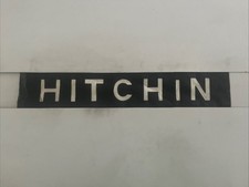 Hitchin  -  M11 Bus Destination Blind 28”  Gift Coach Route