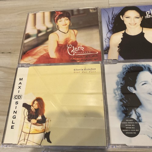 GLORIA ESTEFAN HUGE 8 IMPORT CD LOT!! Everlasting Love Turn The Beat Around - Foto 2 di 14