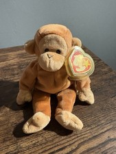 Ty Beanie Babies Bongo the Monkey 1995 Retired With Tag