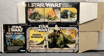 BOX ONLY for 1978 1979 Kenner Star Wars A New Hope Patrol Dewback 39240