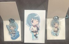 Puella Magi Madoka Magica Soft Key Chain Sayaka Miki Sticker Madoka Magica