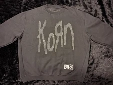 RARE 2024🔥 KORN🔥Official  30TH ANNIVERSARY TOUR SHIRT  CREW-NECK limp Bizkit