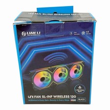 Lian Li UNI Fan SL Infinity Wireless 120 Triple Pack Black ARGB Fans