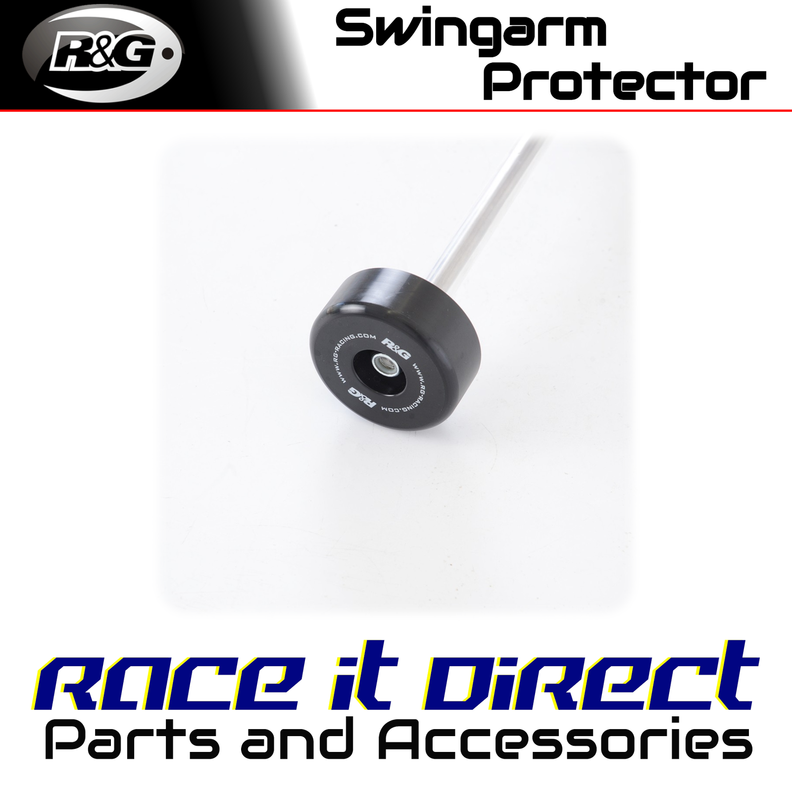 R&G - SBP0008BKSI - Swingarm Protectors