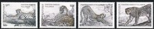 Uzbekistan Stamp 141-144  - Leopards