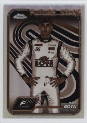 2024 Chrome Formula 1 F3 Drivers Future Stars Sepia Refractor Mari Boya #54 1l7t