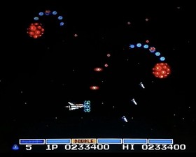 Gradius Nintendo NES W/Manual Rare 8 Bit Retro PAL 1988 #0553
