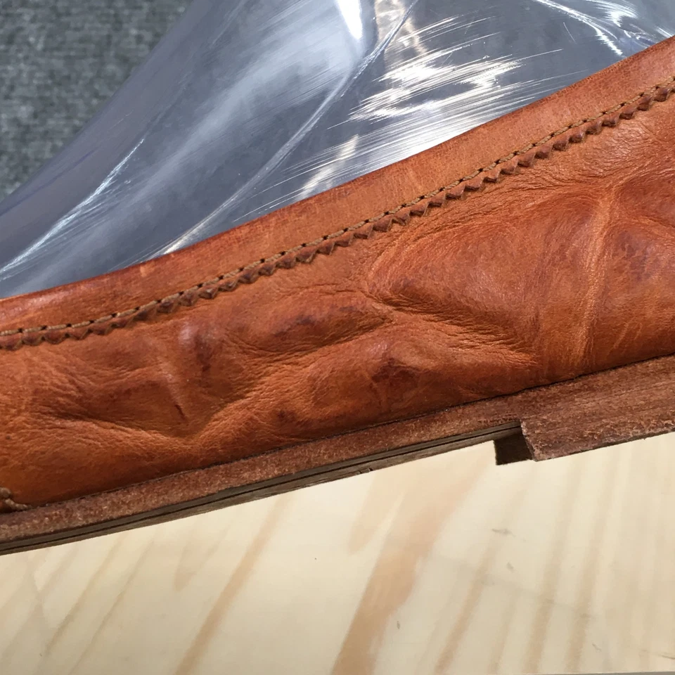 Zapatos Frye Mujer 9.5 M Carson Tejidos Sin Cordones Ballet Planos Cuero Marrón Informales Foto 4 de 4