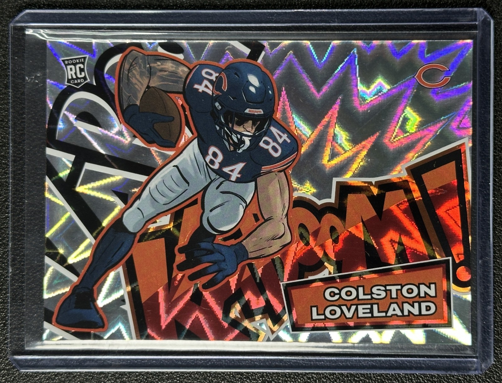 COLSTON LOVELAND 2025 PANINI ABSOLUTE #35 ROOKIE HORIZONTAL KABOOM RC BEARS SSP