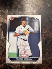 2023 Bowman #BP-46 Marcos Cabrera Prospects