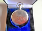 Antique Waltham hunter pocket watch solid silver 21j Crescent st just serviced