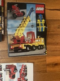 LEGO Technic 8040 Pneumatic Vintage 1985 Box + Manual & 722 & 948 Instructions