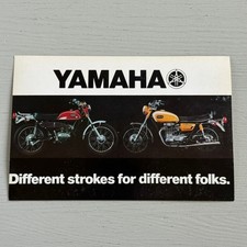 Vintage Postcard Yamaha Motorcycle Dealer Dealership Advertising Ad JT1 XS1