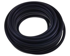 Ignition Cable 7mm Black 10m Roll Fits Scooter Moped Motorcycle Moped Universal
