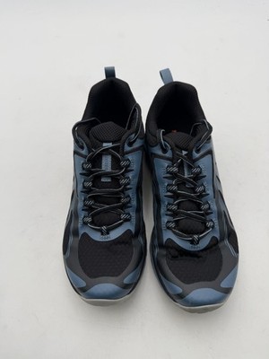 Merrell Trail Glove 6 Womens Hiking Shoes Size 8 Black Blue Trail Running Vibram