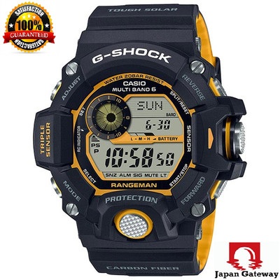Casio G-SHOCK GW-9400YJ-1JF Master of G RANGEMAN Solar Digital Herrenuhr...