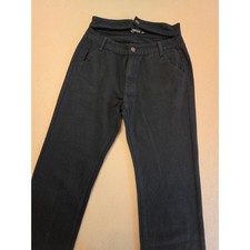 Lioness "Nothing But A Dream" Double Waistband Jeans Black Sz Small