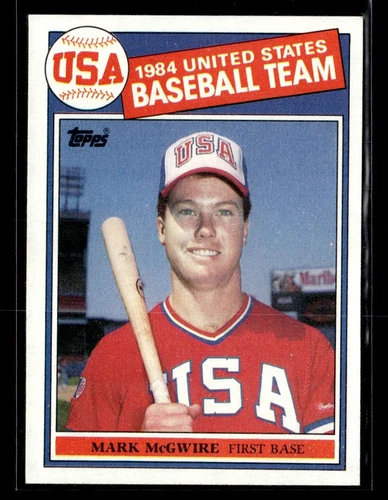1985 Topps #401 Mark McGwire Rookie RC